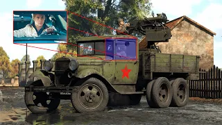 Четыре Пулемёта Максима и Райан Гослинг - ГАЗ-ААА в WAR THUNDER