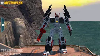 Finally Unlocked Metroplex!!! Titans On Earth Campaign Final Mission: Transformers Earth Wars