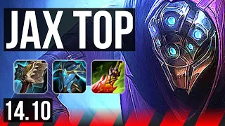 JAX vs TRYNDAMERE (TOP) | 10 solo kills, 43k DMG, 20/4/3, Dominating | EUW Master | 14.10