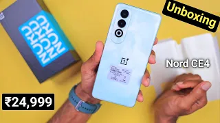 OnePlus Nord CE4 Unboxing & First Impression ! Phone is Here