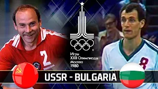 GOLD Collection | USSR v Bulgaria | Final | Best Volleyball Actions | Moscow 1980 Olympic Games