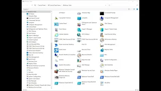 Windows 10 21H2 will have a new Windows Tools collection