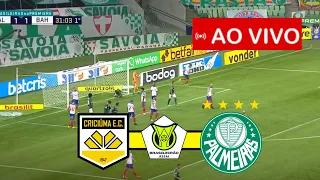 CRICIÚMA X PALMEIRAS | BRASILEIRÃO SÉRIE A 2024 I JOGO AO VIVO!