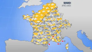 Bulletin météo du Lundi 20 Septembre 2021