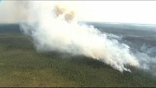 Canada wildfires force evacuation of entire communities