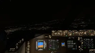 MSFS | B747-8 | EDDF(Frankfurt) RW25L ILS | NIGHT