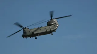 [Blade Slap] RAF Boeing Chinook HC6 Display RIAT 2022