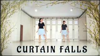 Curtain Falls Line Dance Advanced Level, Music: Mourir Sur Scene by Noee