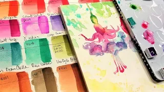 QoR Watercolor Review //Golden Artists watercolors