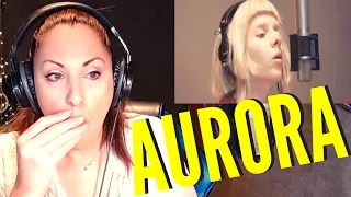 AURORA | LO MAS PARECIDO A UN ÁNGEL | It happened Quiet |  Vocal Coach Reaction & Analysis