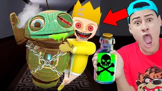 O BEBÊ DE AMARELO DESTRUIU O ROBOZINHO NEWT AS 3AM!! - Baby In Yellow