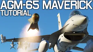DCS F-16C Viper AGM-65 Maverick Tutorial!