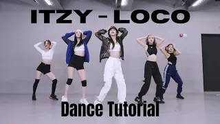 [ITZY - LOCO] Full Dance Tutorial Mirrored Slow (60%, 80%, 100%)