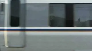 近江塩津駅の通過シーン