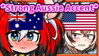 Being in America Made Bae Really Concious of Her Aussie Accent 【HololiveEN】