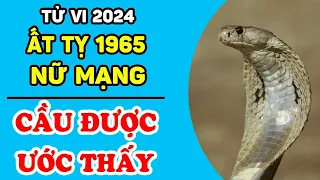 Tử Vi Tuổi Ất Tỵ 1965 Nữ Mạng: Năm 2024 THẦN TÀI MÁCH NƯỚC, Đổi Vận Phát Tài Giàu Nhanh | LPTV