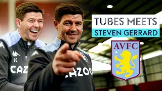 "Klopp's hugs are GOOD!" 🤩 | Tubes Meets Aston Villa boss Steven Gerrard