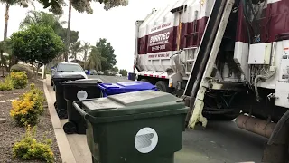 Garbage truck driver loves to mess with me and itâ€™s funny