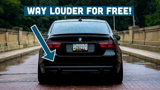 Make Your Stock Exhaust Louder For FREE!!! | BMW 335i E9X