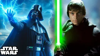 Why Luke Skywalker Said Force Lightning Was the Most EVIL Force Ability Ever