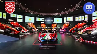 Join us for a tour of Museo Ferrari - see all important cars [180VR]