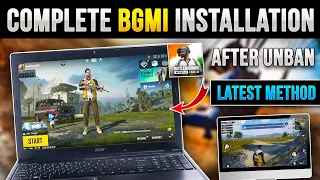 How to Install Battleground Mobile India on PC/Laptop [2024]⚡ Without Any Error & Keymapping Tips