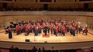 The National Anthem, The Star Spangled Banner - "The President's Own" U.S. Marine Band - Tour 2018