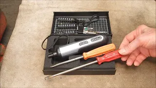 WORX WX240 mini electric screwdriver - very impressive