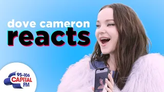 Dove Cameron reacts to her tagged TikToks | Capital