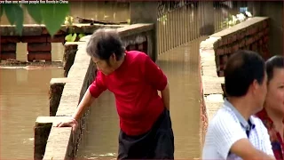 More than one million people flee floods in China