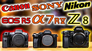 Nikon Z8 vs Sony a7R V vs Canon EOS R5: Which Camera SHOULD You Buy?