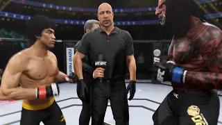 Bruce Lee vs. Crazy Demon - EA Sports UFC 2 - Crazy UFC