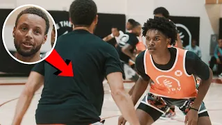 We Guarded Steph Curry! Thompson Twins Go To Curry Camp 😱