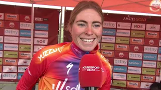 Demi Vollering - Interview at the finish - Amstel Gold Race Ladies Edition 2023