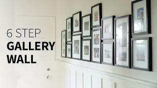 How to create a gallery wall (in 6 steps)