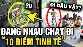 Đang NGỒI NHẬU thì thanh niên BỖNG CHẠY ĐI và lý do khiến dân tình 'KHEN NGỢI' | Tin 3 Phút