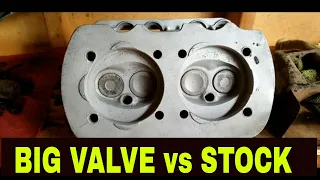 VW AIR COOLED  ENGINE BIG VALVE or stock. what is the best for me
