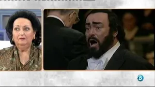 Montserrat Caballé talks about Luciano Pavarotti