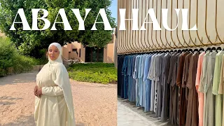 Abaya Haul | OOTD's from Qatar and Dubai فلوق دبي