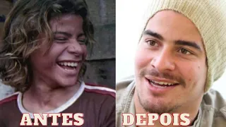 ATORES DO FILME CIDADE DE DEUS ANTES E DEPOIS - FAMOSOS NA WEB