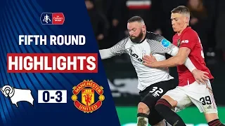 Ighalo Inspires in Rooney Reunion | Derby County 0-3 Manchester United | Emirates FA Cup 19/20