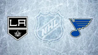 NHL Los Angeles Kings vs St. Louis Blues / Oct.23, 2021/Goals only
