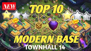 TOP 10  LEGEND BASE TOWNHALL 14 COPY LINK TERBARU ANTI RATA  - [Clash Of Clans]