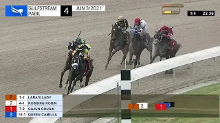 Gulfstream Park Carrera 4 - 3 de Junio 2021