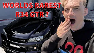 The RAREST Nissan R34 GTR Tommykaira in the world. Drive with Cam