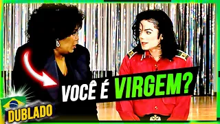 MICHAEL JACKSON É VIRGEM? OPRAH FAZ PERGUNTA DELICADA AO REI DO POP - Entrevista Dublada