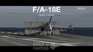 Over G Fighters - F/A-18E Super Hornet - Area7 - Career Takeoff
