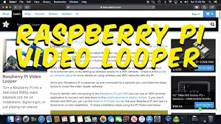 How to make a Raspberry Pi video looper