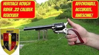 Heritage Rough Rider .22 revolver Range Report