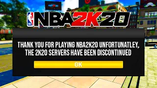 Returning to NBA 2K20 one last time before the servers shut down... :(